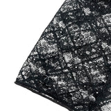 Chanel F/W 2011 Black Lace Fingerless Runway Gloves, detail