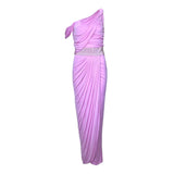 Giambattista Valli Resort 2011 Lavender Pink Jersey Goddess Gown