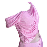 Giambattista Valli Resort 2011 Lavender Pink Jersey Goddess Gown, diagonal side