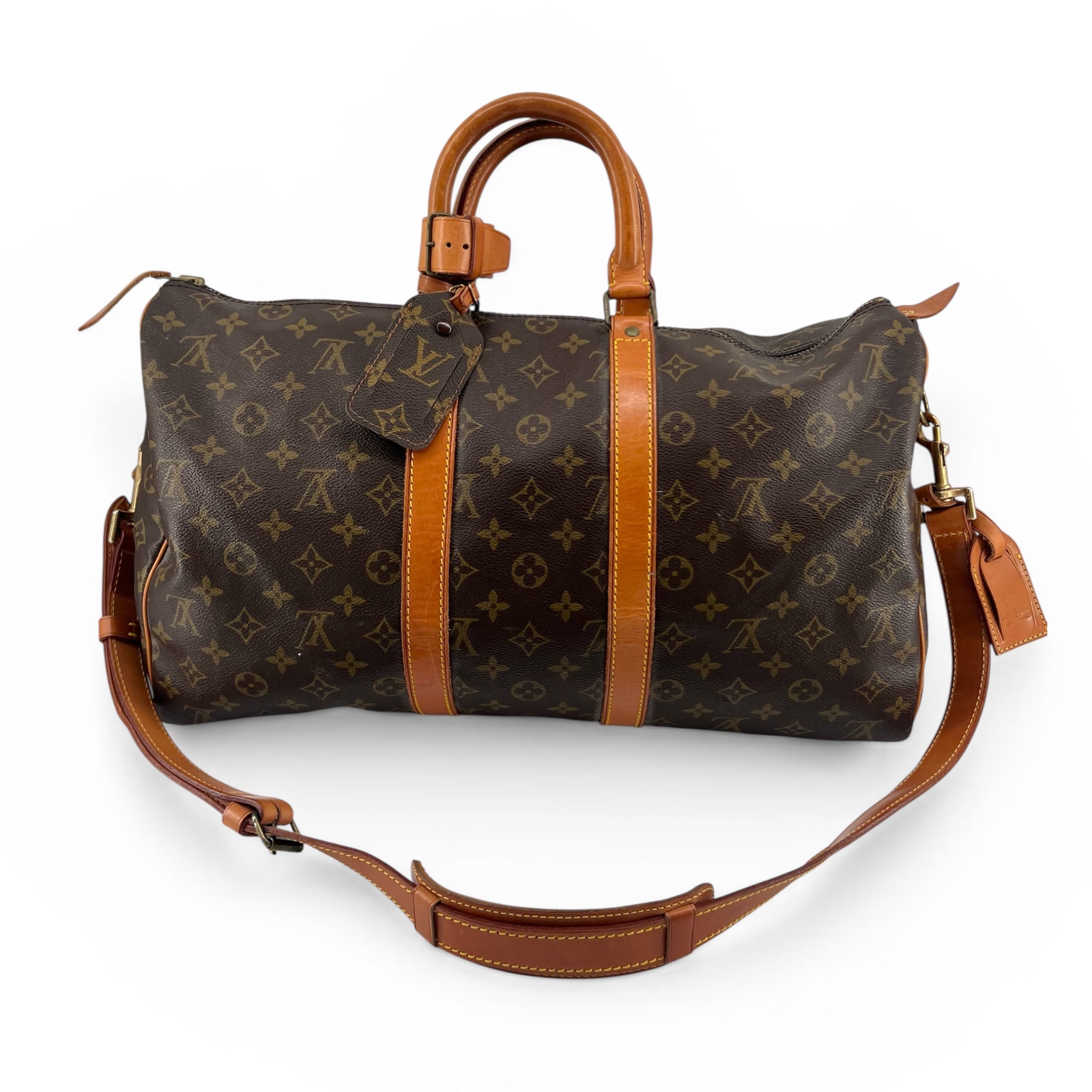 Louis Vuitton 1980's Monogram Keepall Bandoulière 45