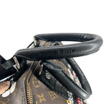 Louis Vuitton x Phillip Karto 2020s Pop Art Painted Monogram Keepall 45, handles