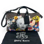 Louis Vuitton x Phillip Karto 2020s Pop Art Painted Monogram Keepall 45, dustbag