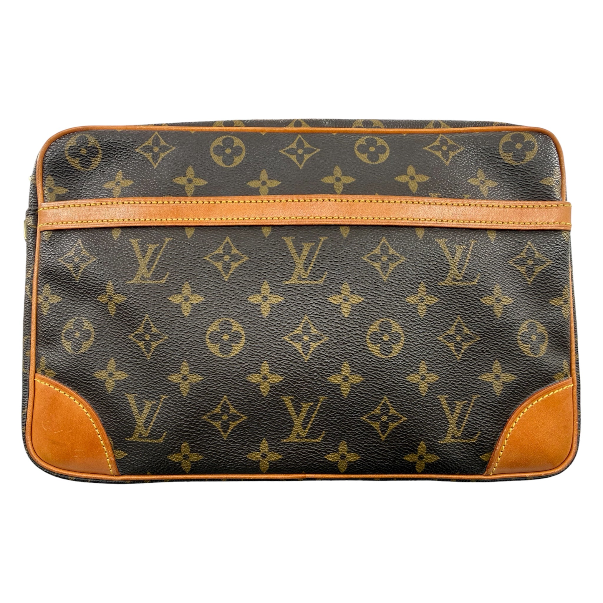 Louis Vuitton 1980's Monogram Trocadéro 30 Crossbody Bag, body