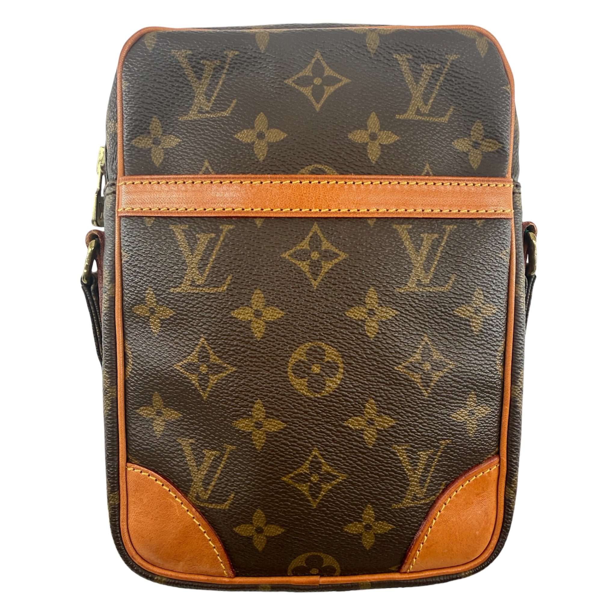 Louis Vuitton 1980's Monogram Leather Danube Shoulder Bag – THE WAY WE WORE