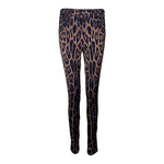 Roberto Cavalli 2000's Leopard Print Skinny Pants