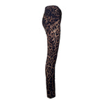 Roberto Cavalli 2000's Leopard Print Skinny Pants, side 2