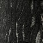 Lorena Sarbu 2010s Heavily Beaded Black Gown, detail
