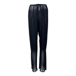 Joan Vass 1990s Unique Chiffon Dress Pant Ensemble, pants