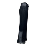 Joan Vass 1990s Unique Chiffon Dress Pant Ensemble, pants side 2