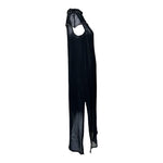 Joan Vass 1990s Unique Chiffon Dress Pant Ensemble, tunic side 2