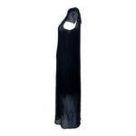 Joan Vass 1990s Unique Chiffon Dress Pant Ensemble, tunic side 2