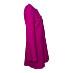 Christian Lacroix 1990s Hot Pink Skirt Suit, side jacket