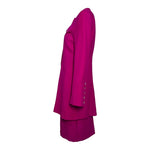 Christian Lacroix 1990s Hot Pink Skirt Suit, side 2