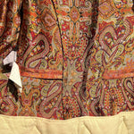 Yohji Yahmamoto F/W 2000 Copper Paisley Silk Brocade Jacket, inside hem