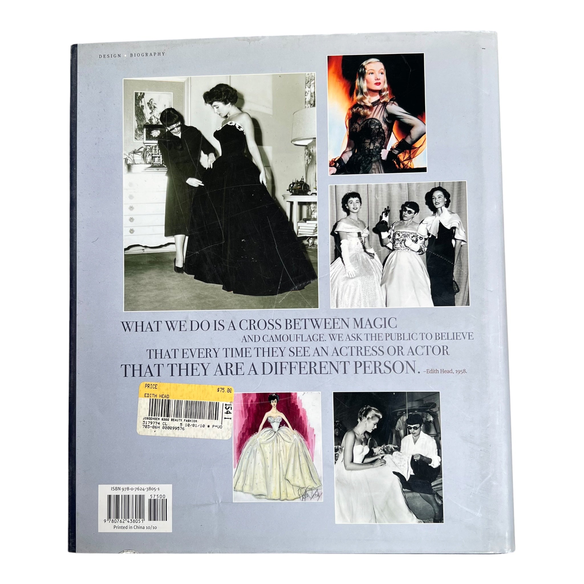 Edith Head: The Fifty-Year Career of Hollywood’s Greatest Costume Designer, back