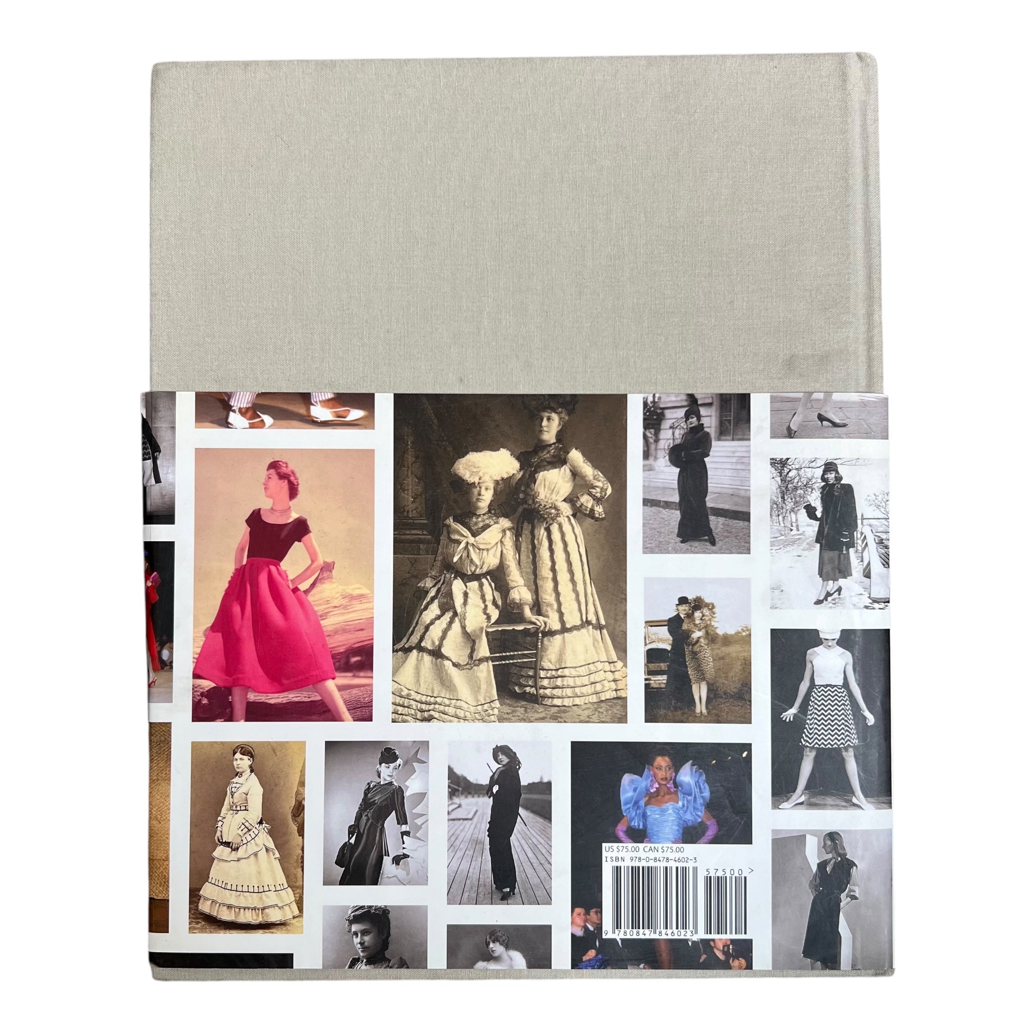 Fashion: A timeline in Photographs, 1950 to today. By Caroline Rennolds Milbank, back