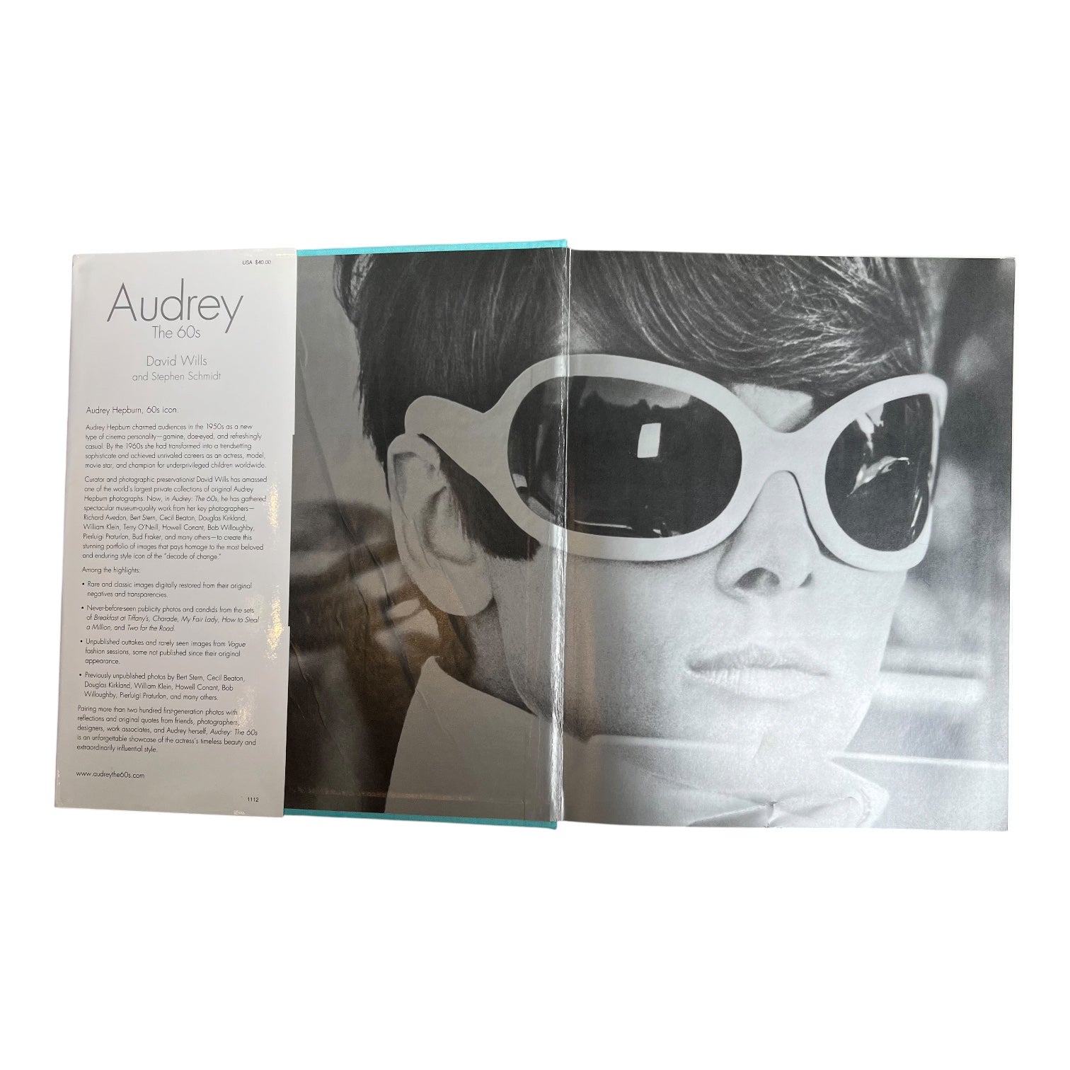 Audrey: The 60s by David Wills and Stephen Schmidt, inside cover