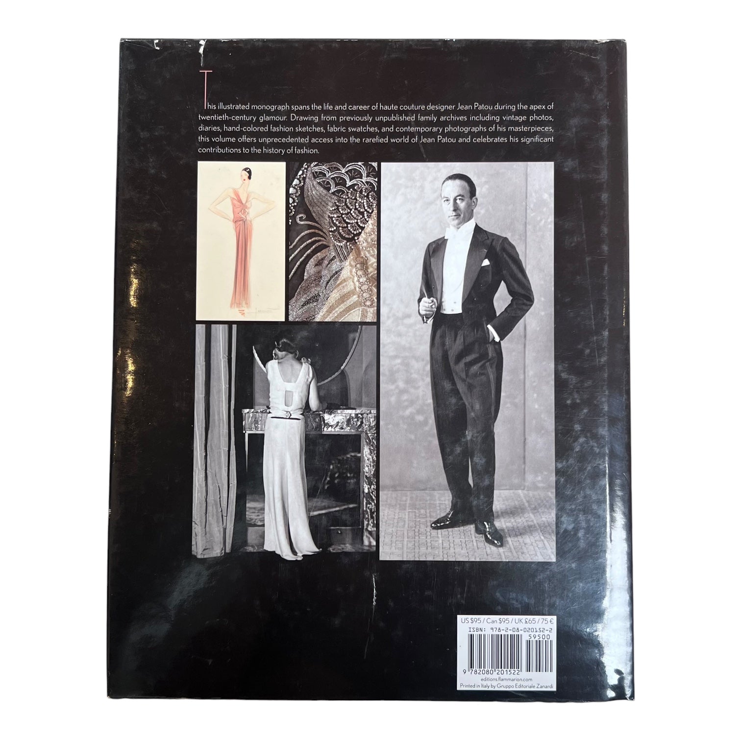 Jean Patou: A Fashionable Life by Emmanuelle Polle, back cover