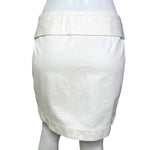 Tom Ford for Gucci S/S 2003 White Belted Utility Mini Skirt, back