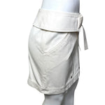 Tom Ford for Gucci S/S 2003 White Belted Utility Mini Skirt, side