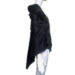 Junya Watanabe Comme des Garçons F/W 1999 Black Tunic with Chrome Rings, side 3