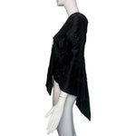 Junya Watanabe Comme des Garçons F/W 1999 Black Tunic with Chrome Rings, side