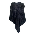 Junya Watanabe Comme des Garçons F/W 1999 Black Tunic with Chrome Rings, back
