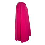 Emilio Pucci 1965 Hot Pink Braniff Stewardess Skirt Suit Uniform, skirt side