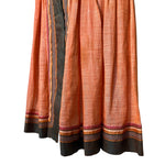 Bonnie Cashin 1950's Apricot Cotton Day Dress, hem