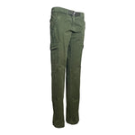 Prada 2000's Army Green Belted Cargo Pants, slight side