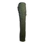 Prada 2000's Army Green Belted Cargo Pants, side