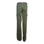 Prada 2000's Army Green Belted Cargo Pants, back