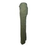 Prada 2000's Army Green Belted Cargo Pants, side 2