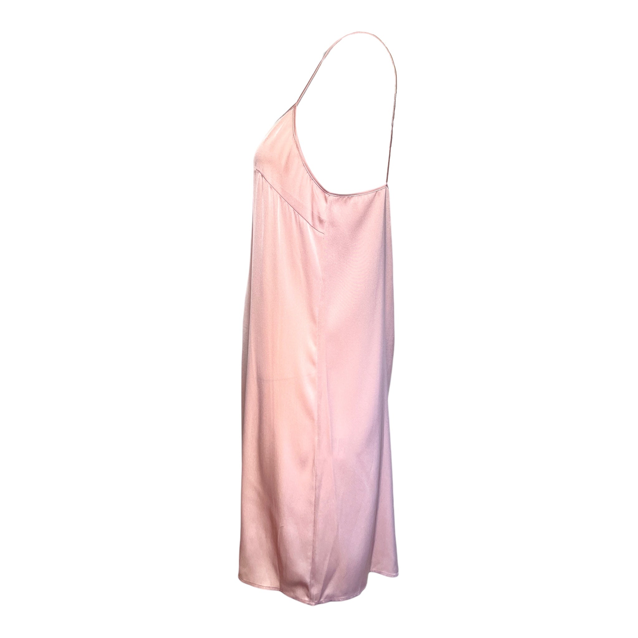 Huishan Zhang 2025 Tiered Pink Tulle Dress/Coat w/Feathers, dress side