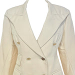 Vivienne Westwood Late 1990s/Early Y2K Wool Gabardine Double Breasted Pant Suit, blazer top