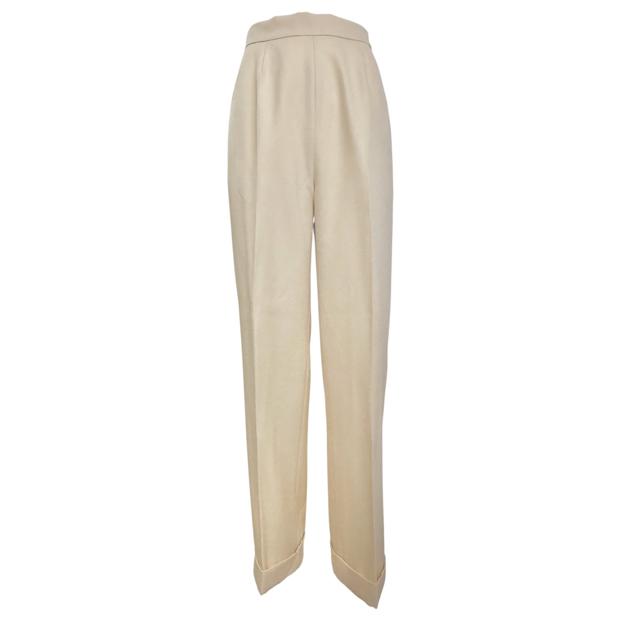 Vivienne Westwood Late 1990s/Early Y2K Wool Gabardine Double Breasted Pant Suit, pants