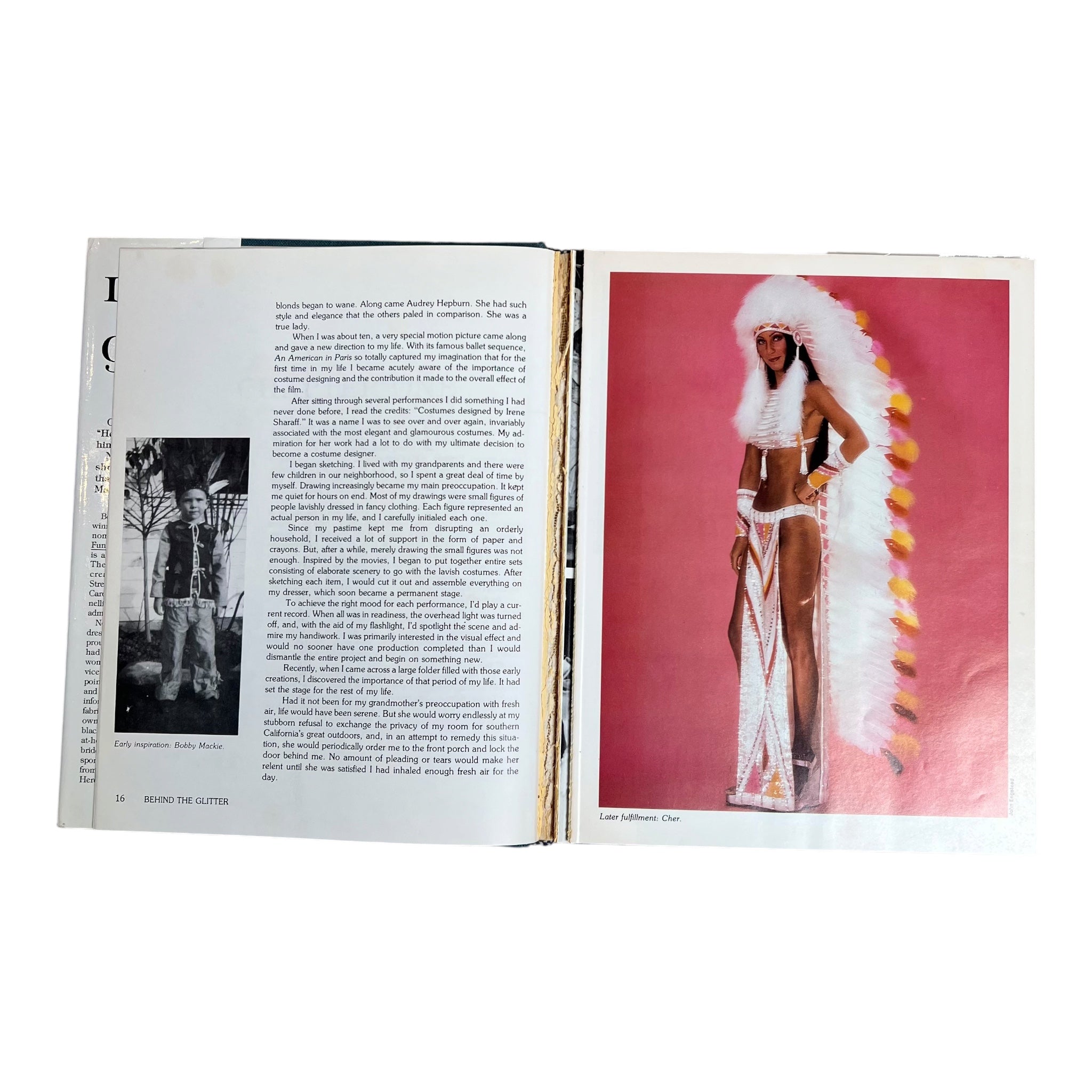 Dressing for Glamour by Bob Mackie with Gerry Bremer, inside