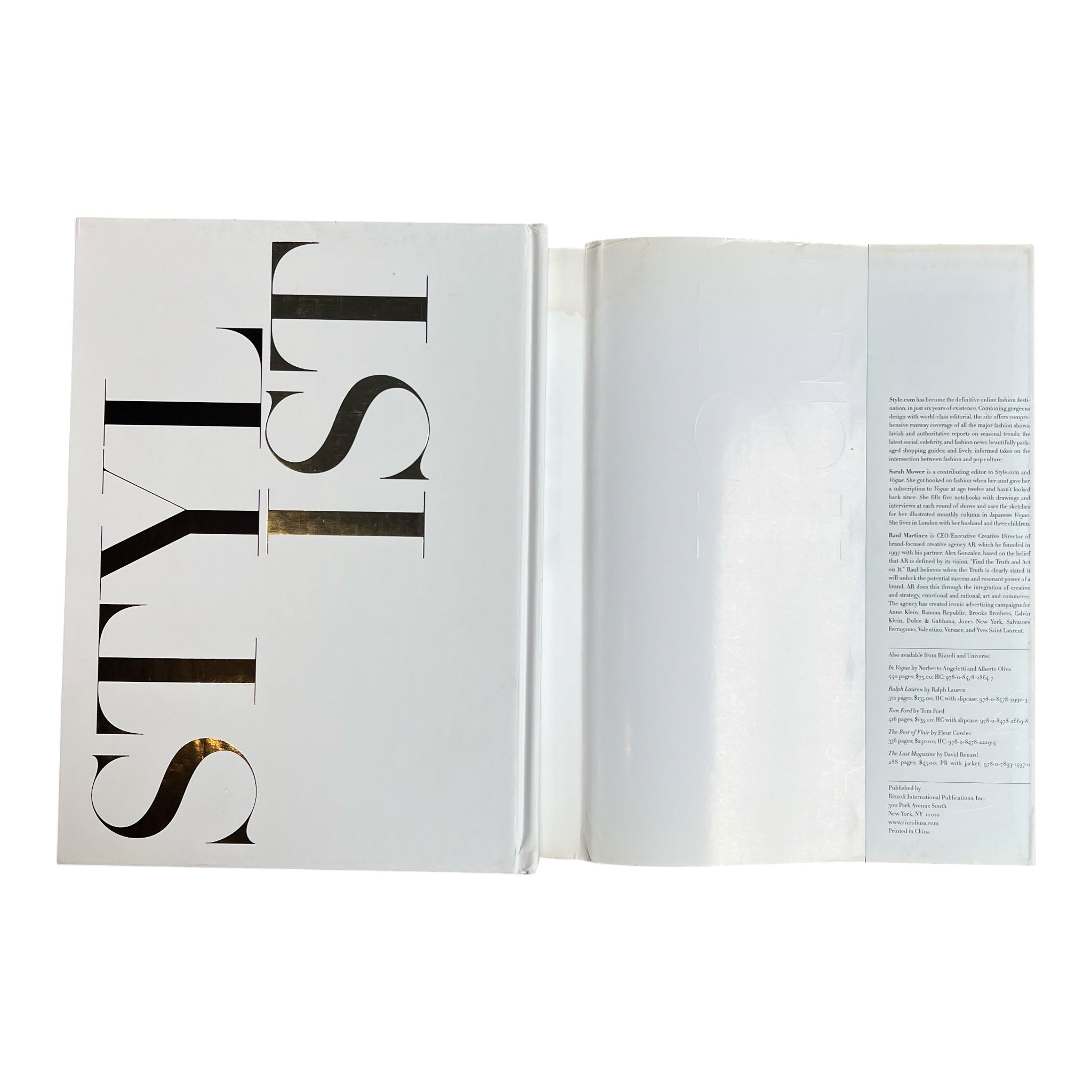 Stylist: The Interpretation of Fashion by Sarah Mower, inside 3