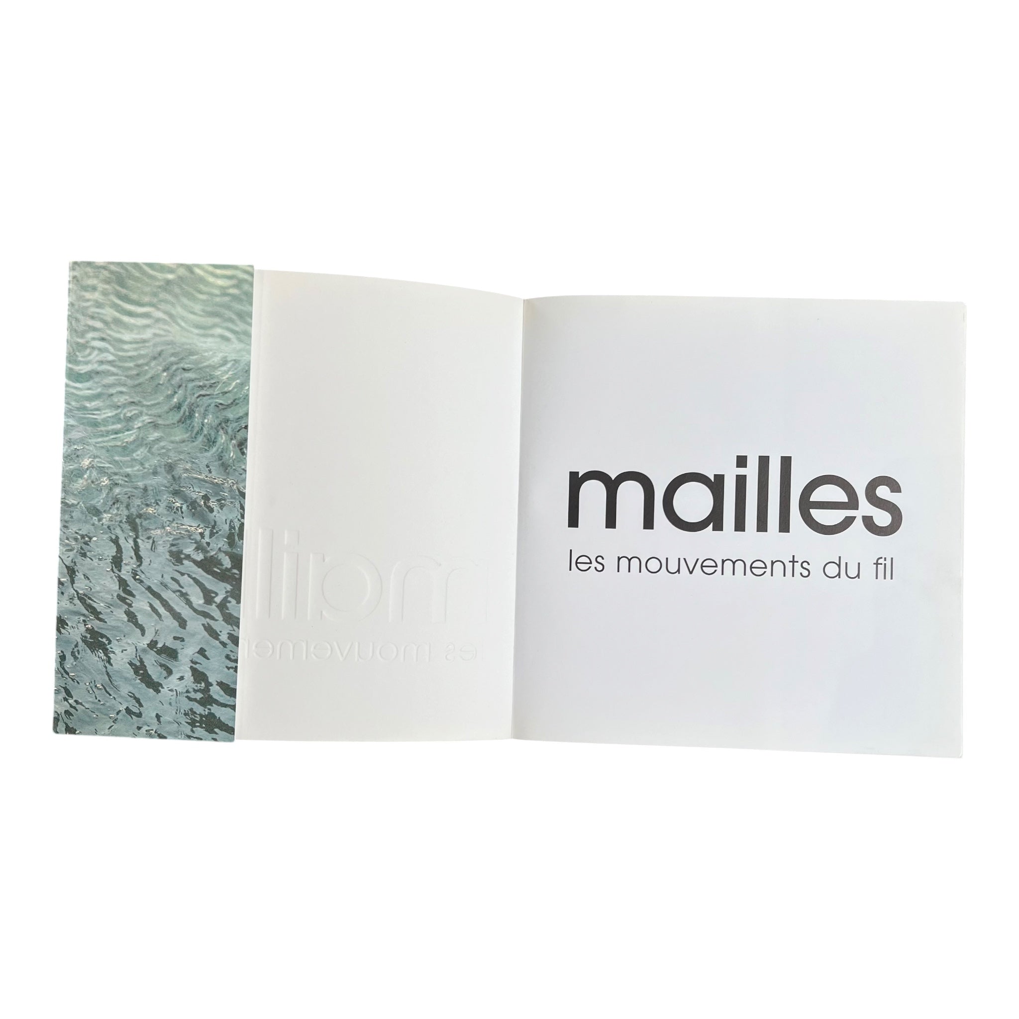 Mailles: Les Mouvements du fil by Francoice Teller-Loumagne, inside