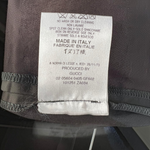 Gucci Y2K Cotton Dark Charcoal Brown Blend Pirate Pants, tag
