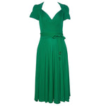 Gucci 2007 Kelly Green Matte Jersey Dress