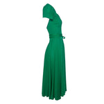 Gucci 2007 Kelly Green Matte Jersey Dress, side 2