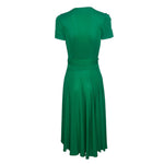 Gucci 2007 Kelly Green Matte Jersey Dress, back