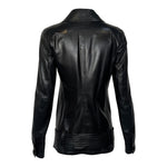 Tom Ford for Yves Saint Laurent S/S 2004 Double Breasted Dropwaist Leather Jacket, back