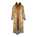 Yves Saint Laurent by Tom Ford F/W 2003 Petit Gris and Fox Fur Coat