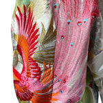 Timmy Woods 1980s Embroidered Bomber Jacket, detail