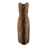 Celine by Michael Kors F/W 2004 Leopard Print Sheath Dress