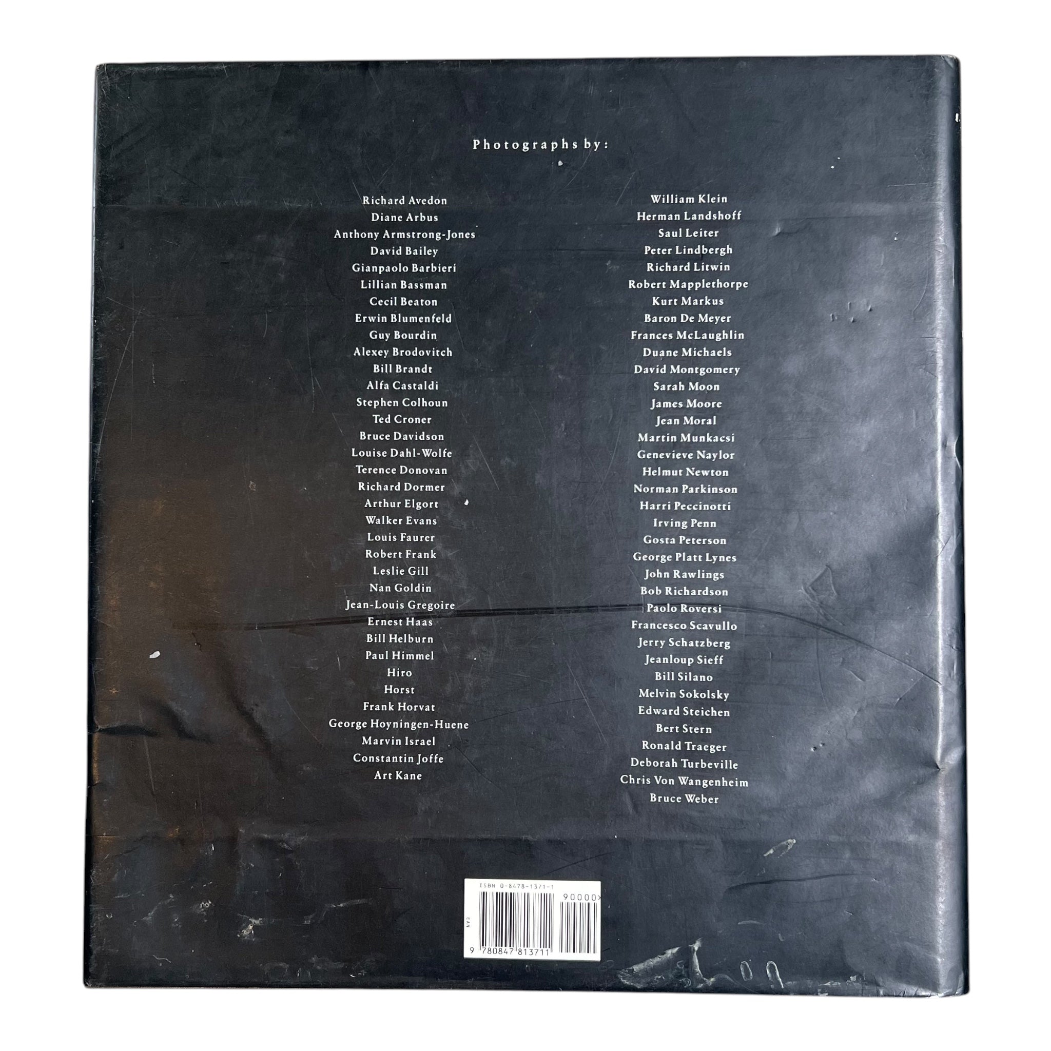 Appearances: Fashion photography since 1940’s by Martin Harrison, back cover