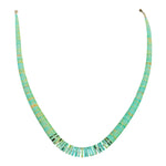 Native American Graduated Turquoise Disc Necklace, 3