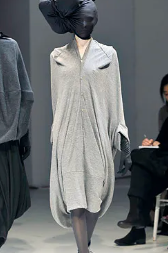 Junya Watanabe COMME des GARÇONS F/W 2008 Button Up Cocoon Dress Junya Watanabe COMME des GARÇONS F/W 2008 Button Up Cocoon Dress